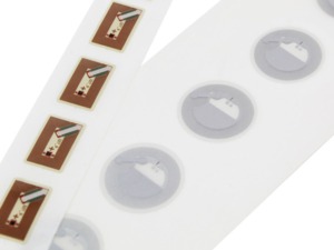 étiquette NFC wet inlay standard