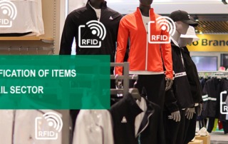 RFID Identification of items in the retail sector Etikouest Converting