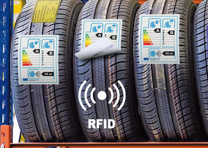 Tags RFID pneumatiques, etik ouest converting