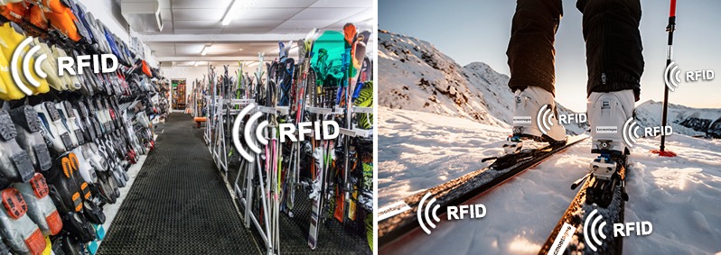 Materiel ski RFID, Etik Ouest Converting