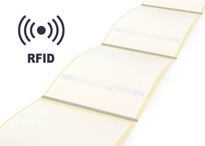 étiquettes RFID cartons palettes, etikouest converting