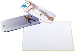 Foldable non-adhesive Tags, etikouest converting, rfid tags