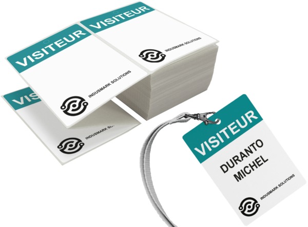 étiquettes non adhesives sur bande support Etikouest converting